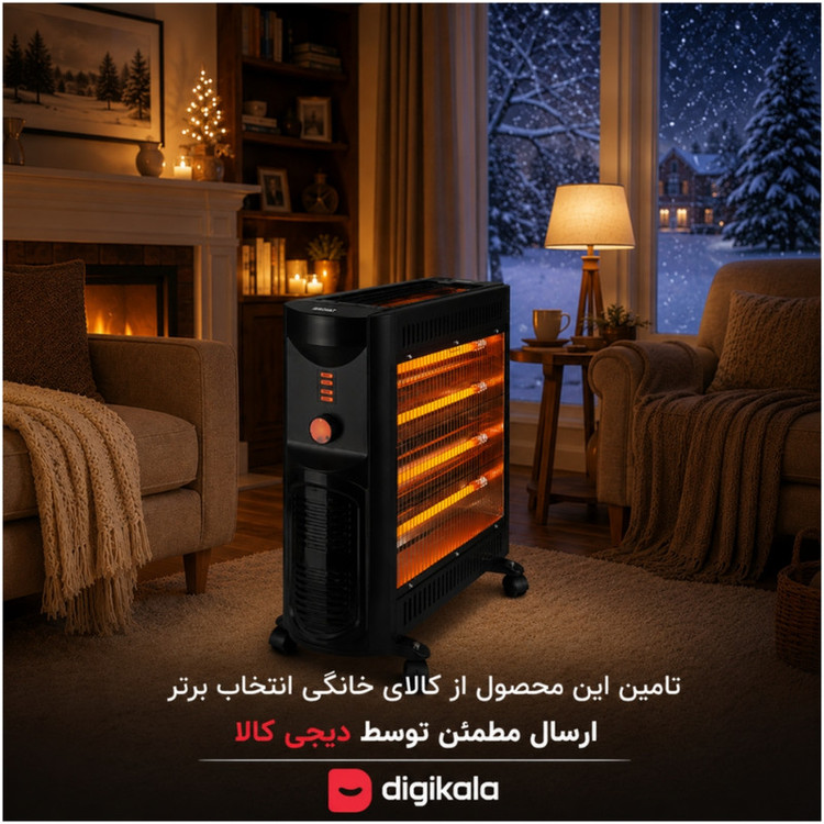 بخاری برقی بروات مدل BR_2600