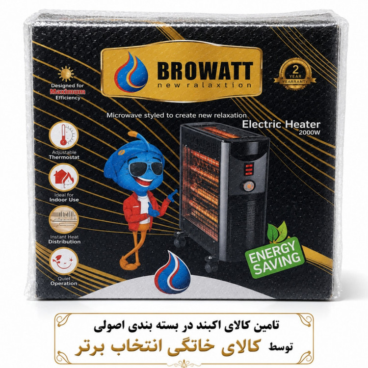 بخاری برقی بروات مدل BR_2600