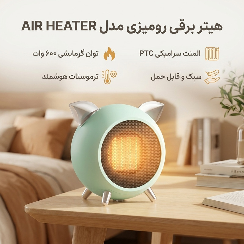 هیتر برقی رومیزی مدل AIR HEATER