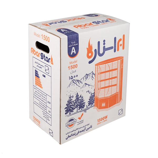 بخاری برقی ابر استاره مدل Toyoset