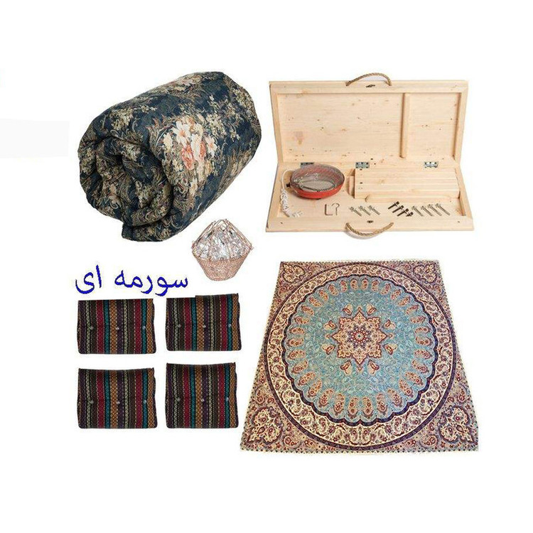 کرسی برقی پارسین مدل meri-4-70 مجموعه 9 عددی