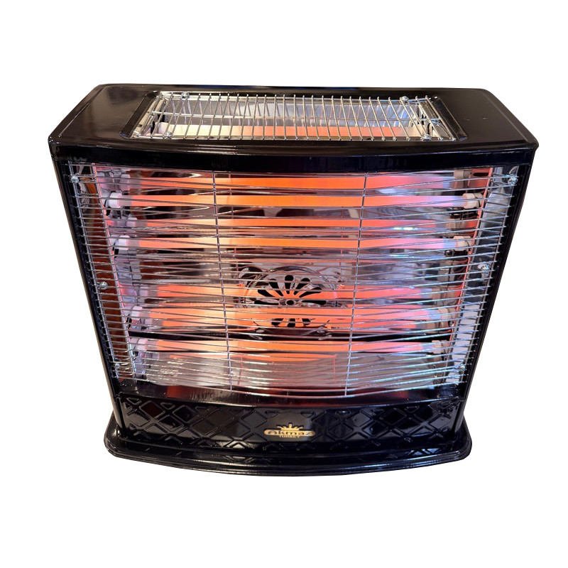 بخاری برقی آکماز مدل 6 المنته فن دار diamond K60