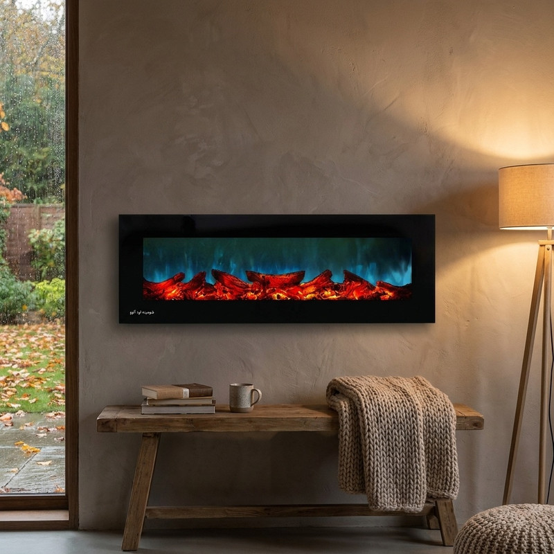 شومینه برقی اود آلوو مدل دکوری l4150