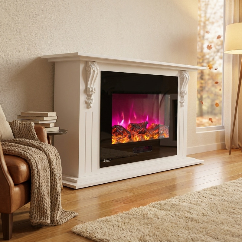 شومینه برقی شومینه بیستون مدل C.Z.80×60.L4