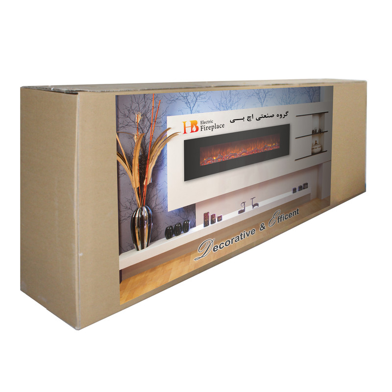 شومینه برقی اچ بی مدل LCD-100