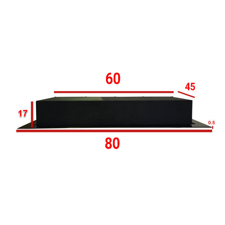 شومینه دیواری برقی شومینه بیستون مدل D.Z_80.60_L4.bs