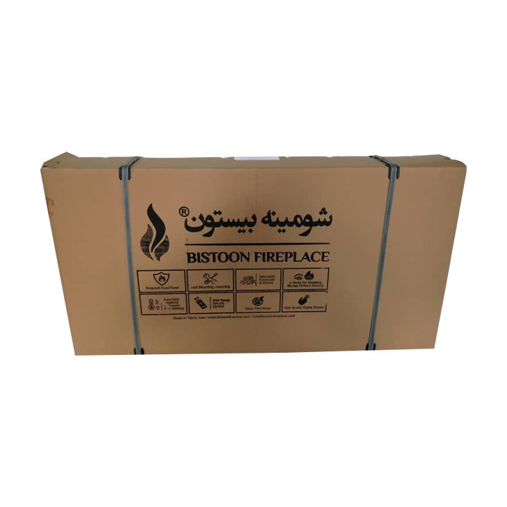 شومینه دیواری برقی شومینه بیستون مدل B.B_200_L4.bs