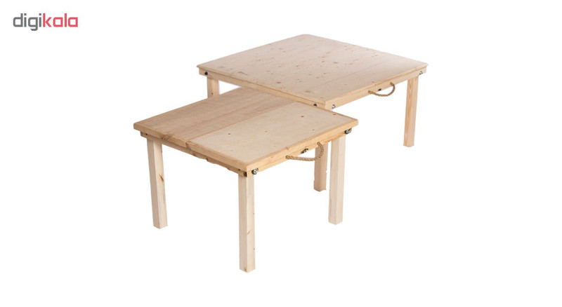 کرسی تاشو پارسین مدل KTL-yalda70cm مجموعه ۹ عددی
