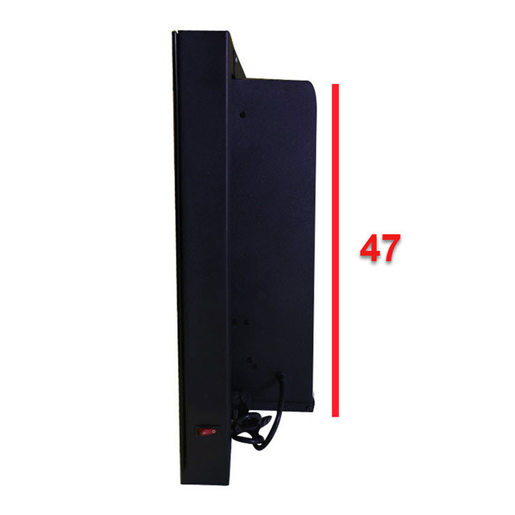 شومینه دیواری برقی شومینه بیستون مدل H.D_120_W16_L2.bs