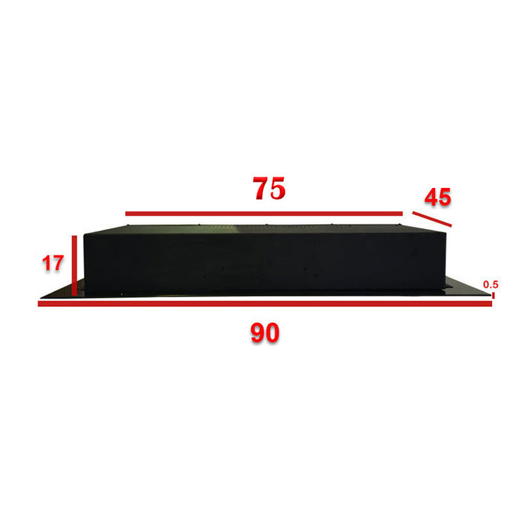 شومینه دیواری برقی شومینه بیستون مدل D.Z_90.70_w16_L4.bs