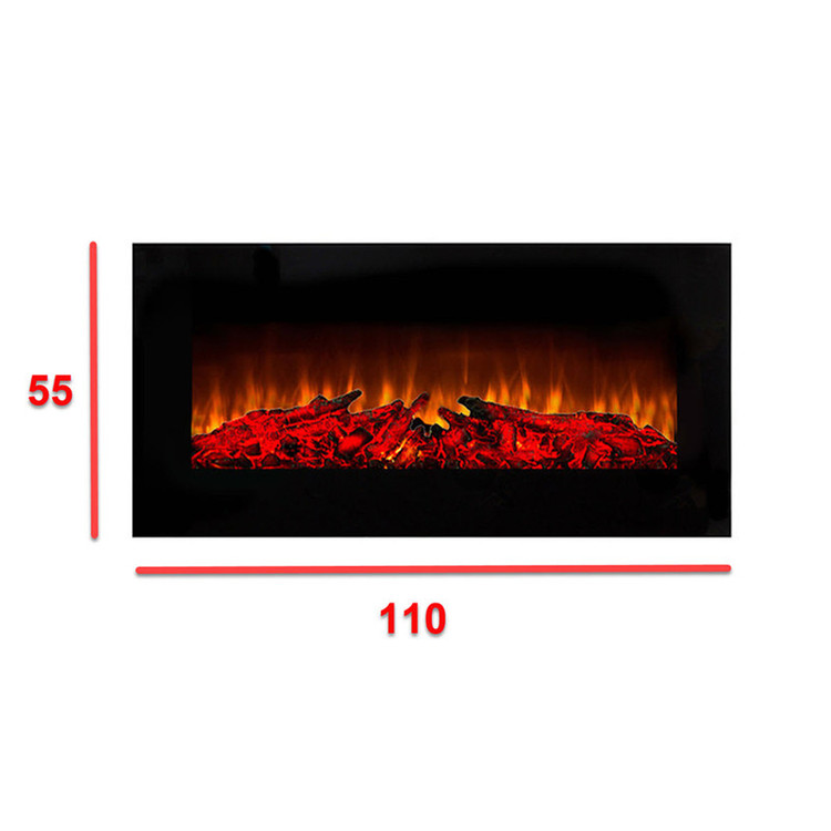 شومینه دیواری برقی شومینه بیستون مدل B.E_110_L4