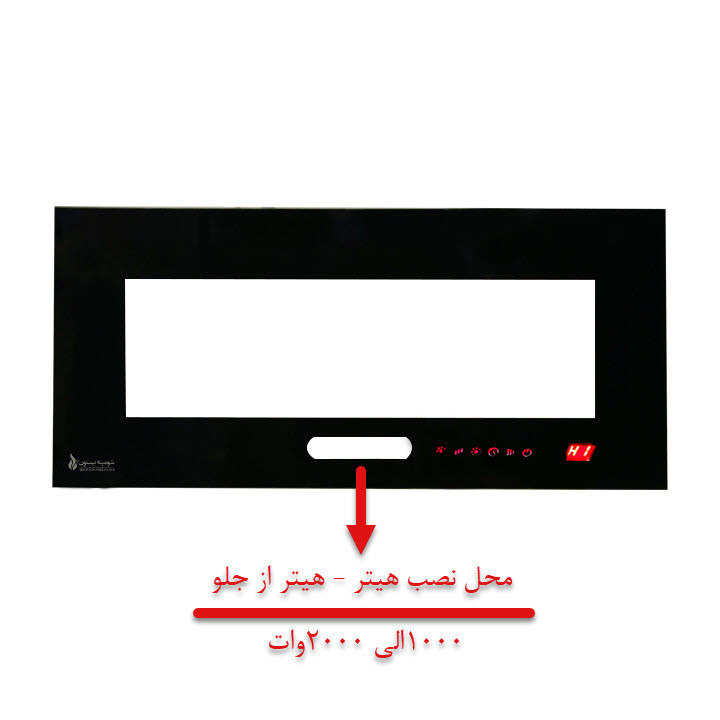 شومینه دیواری برقی شومینه بیستون مدل A.Z_180_ T_wifi_L2.bs