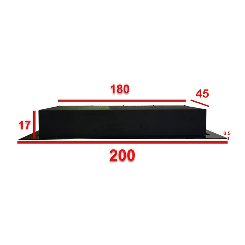 شومینه برقی اود آلوو مدل دکوریl2200