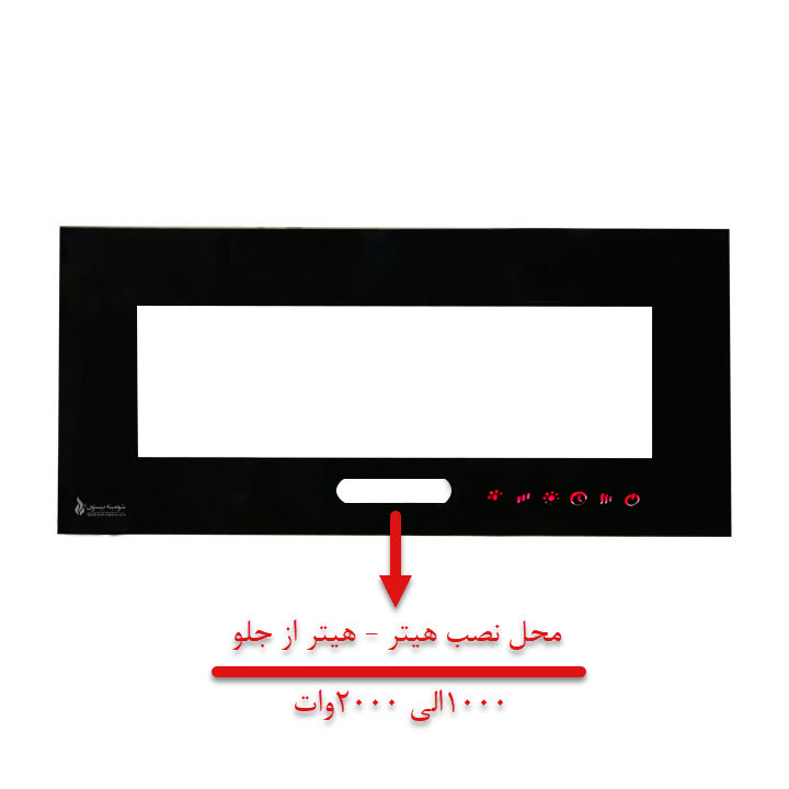شومینه دیواری برقی شومینه بیستون مدل D.Z_160_T_L4.bs