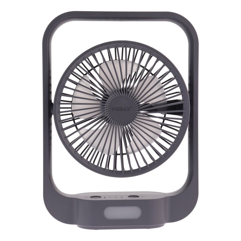 پنکه‌ شارژی ویداسی مدل WD-280 ظرفیت 2400 میلی آمپر ساعت