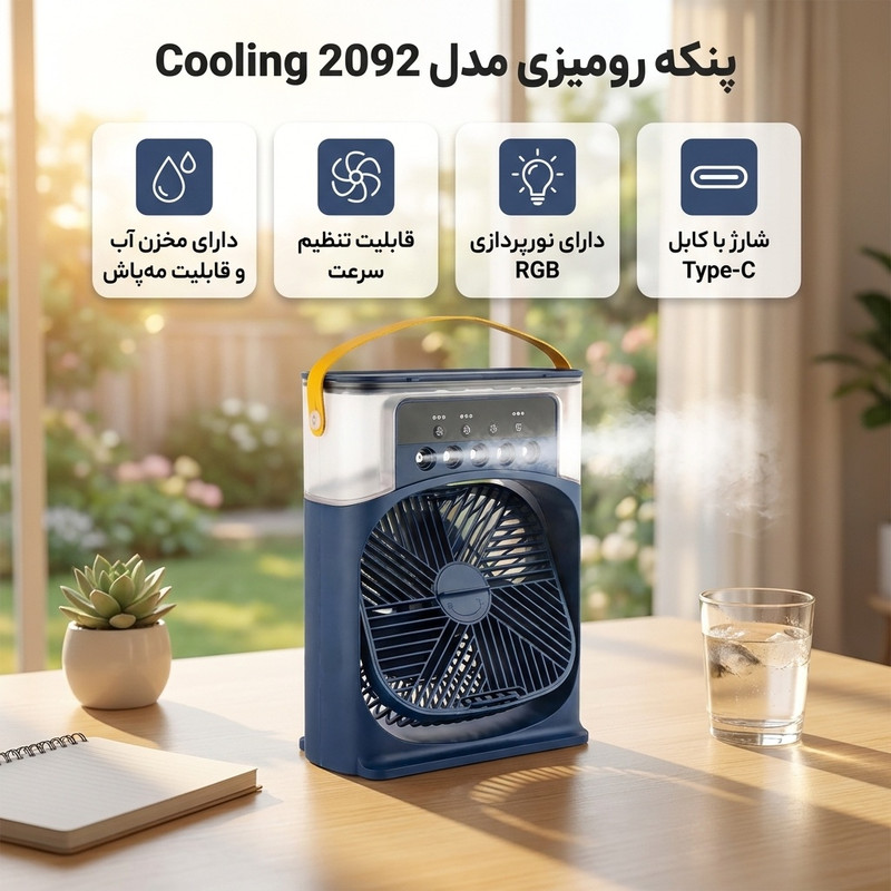 پنکه رومیزی مدل Cooling 2092