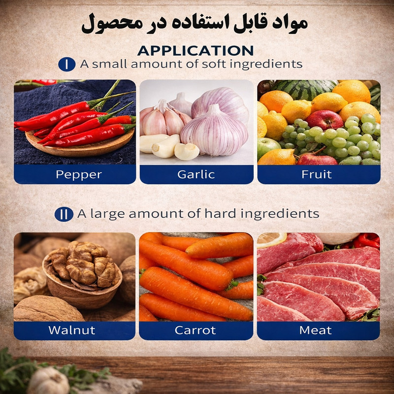 خردکن 2000 میلیلیتر مدل YDM-002