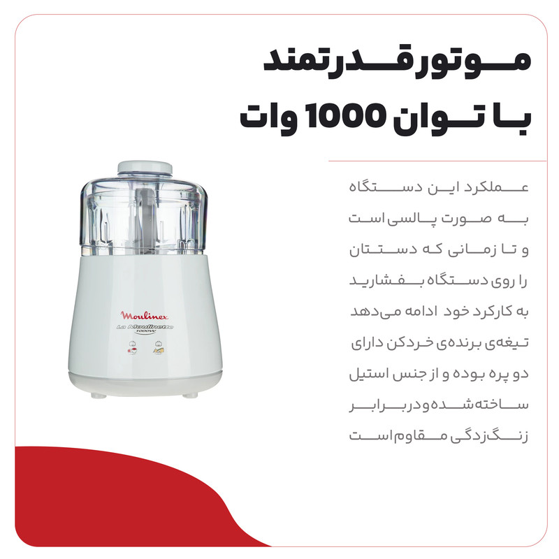 خردکن مولینکس مدل DPA1