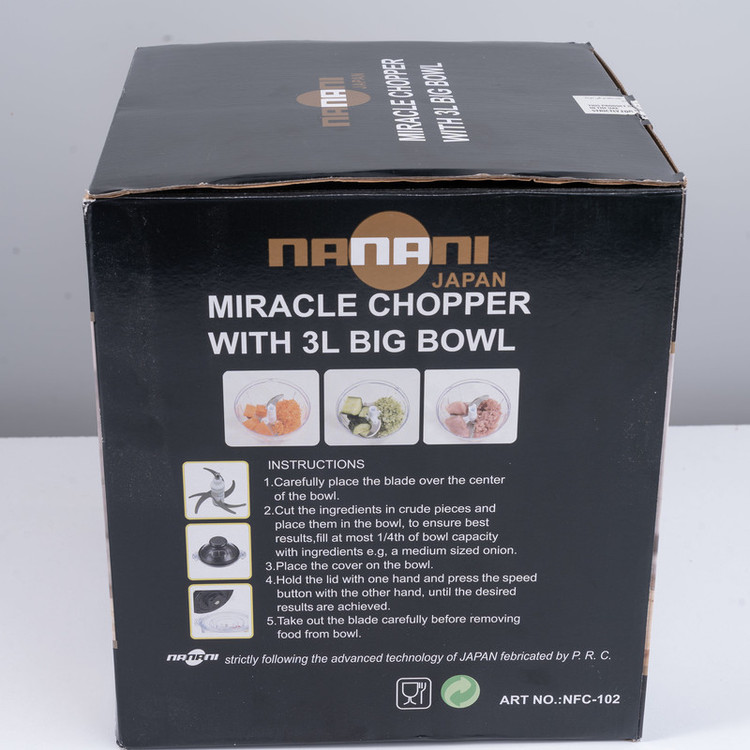 خردکن 3000 میلیلیتر نانانی مدل NFC-102