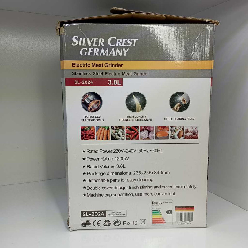 خردکن 3800 میلیلیتر سیلور کرست مدل SL-2024