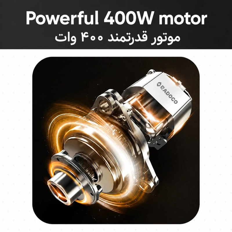 خردکن 3 لیتری رادوکو مدل Gen 2026 ST