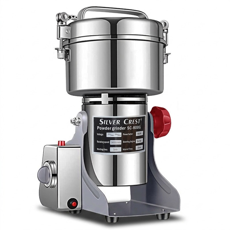 آسیاب صنعتی سیلور کرست مدل SC800G