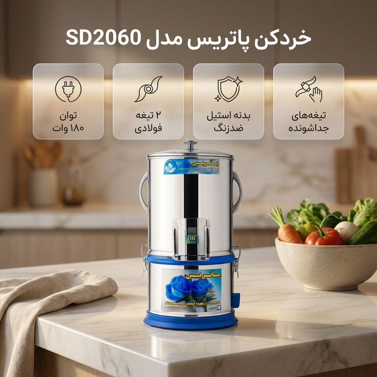 سبزی خردکن پاتریس مدل استاندارد