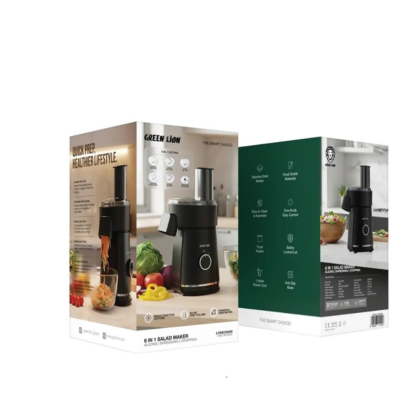 خردکن 900 میلیلیتری گرین لاین مدل GN6N1SLMKRBK