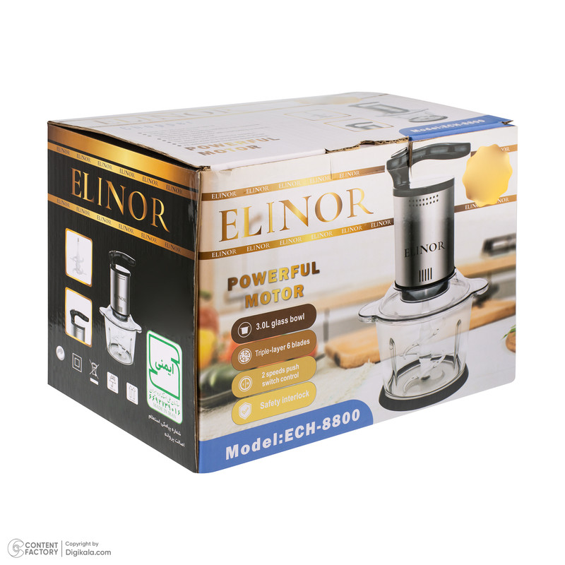خردکن 3000 میلیلیتر الینور مدل ECH-8800