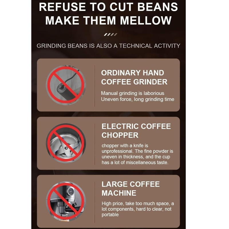 آسیاب قهوه شارژی مدل Electronic Coffee Grinder