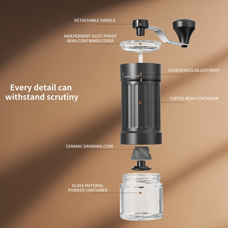 آسیاب دستی قهوه کی ال تی مدل Manual Coffee Grinder