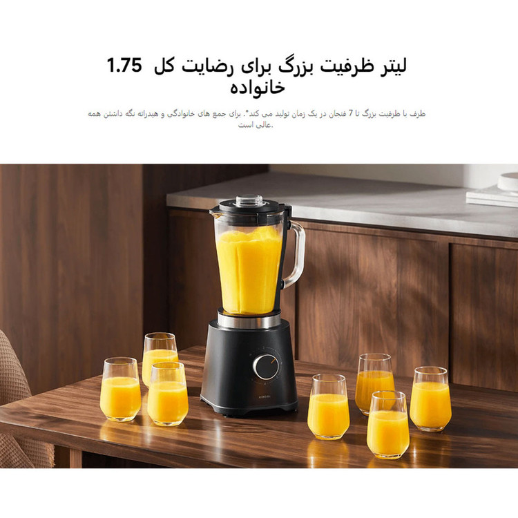 مخلوط کن و آسیاب کن شیائومی مدل MLLJ001CM-1A