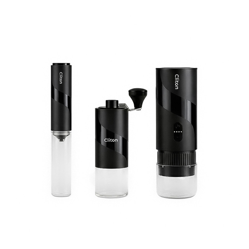 اسپرسوساز سفری سلیتون مدل Coffee Machine Set به همراه آسیاب قهوه و فوم ساز