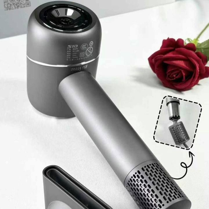 سشوار حرفهای خانگی اس آی دی مدل RD1680 با موتور AC 1600 وات، تنظیم دما در سه حالت، تنظیم سرعت دو سرعته، فناوری آیونیک دائم، المنت سرامیکی، سری صافکننده و متمرکزکننده باریک