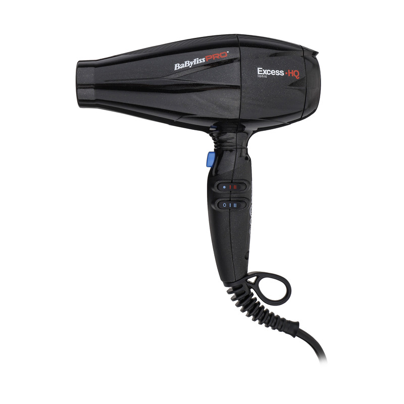 سشوار خانگی 2600 وات بابیلیس پرو مدل BAB6990IE، موتور AC، وزن 555 گرم، دارای سری متمرکزکننده باریک، متمرکزکننده پهن با ویژگی صافکنندگی، حجمدهندگی، با قابلیت باد سرد