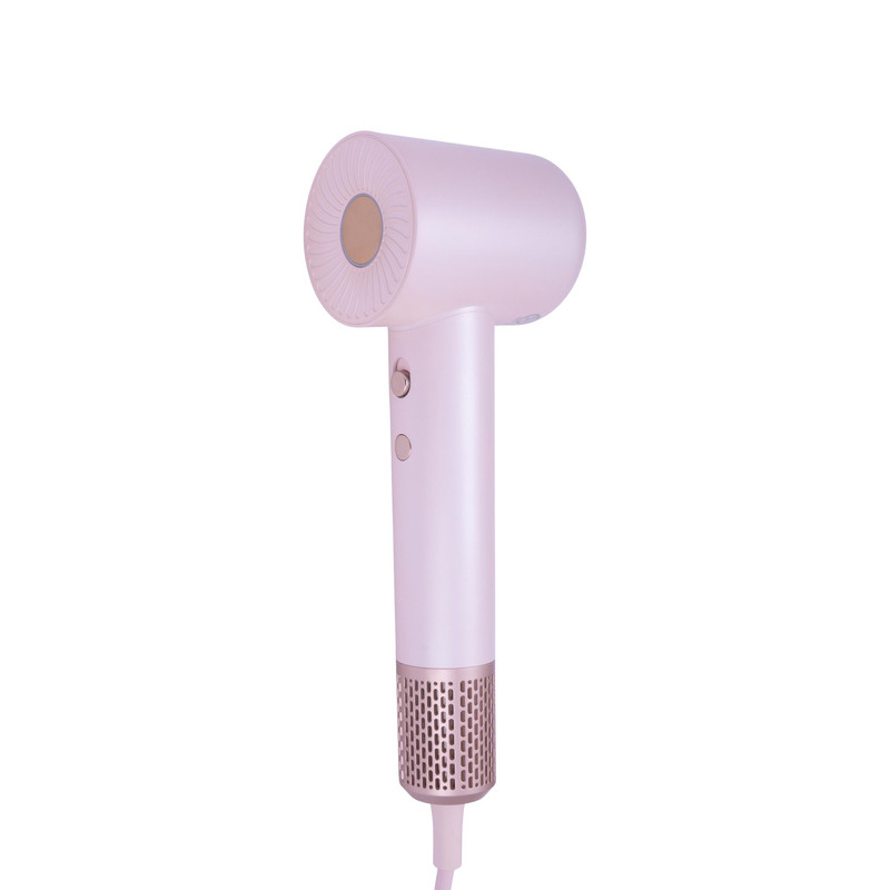 سشوار خانگی آیتل مدل IHD-53 با توان 1600 وات، موتور AC، تنظیم دما یک حالته، تنظیم سرعت دو سرعته، سری متمرکزکننده باریک با صاف‌کنندگی و پخش یکنواخت گرما