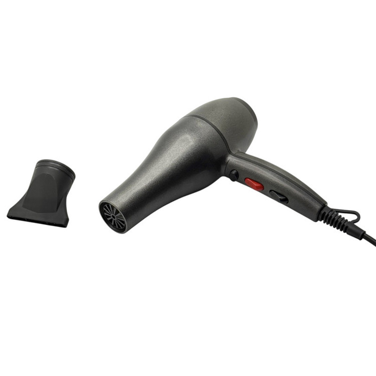 سشوار خانگی مدل RC-2024 با موتور AC، توان 9000 وات، تنظیم دما و سرعت در دو حالت، سری صافکننده، همراه با متمرکزکننده باریک، وزن 650 گرم