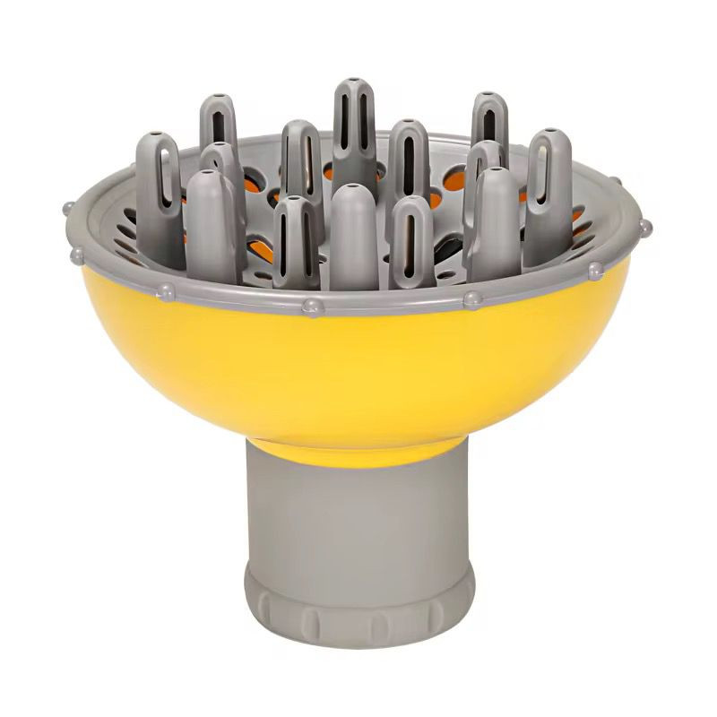 دیسپانسر سشوار مدل S900 مناسب موهای فر، پلاستیک فشرده و ضد حرارت، دهانه ارتجاعی 4 تا 5.5 سانتیمتر، طراحی شفاف، حجمدهنده و حالتدهنده موهای حجیم و وزدار