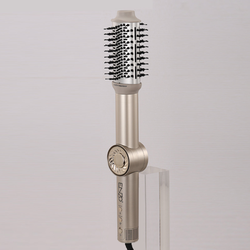 سشوار حرفهای برسدار انزو پروفیشینال مدل EN-6208 با توان 1500 وات، موتور BLDC، تنظیم دما و سرعت سه حالته، 8 سری متنوع برای حالتدهی، فرکردن، صاف کردن و حجمدهندگی، خشککنندگی قوی و کاهش وز مو
