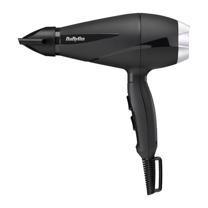 سشوار حرفهای بابیلیس مدل Style pro 2100 وات، تنظیمات دما و سرعت دو حالته، همراه با سه سری صافکننده، حجمدهنده و متمرکزکننده، پخش یکنواخت گرما و تقویت فر طبیعی مو
