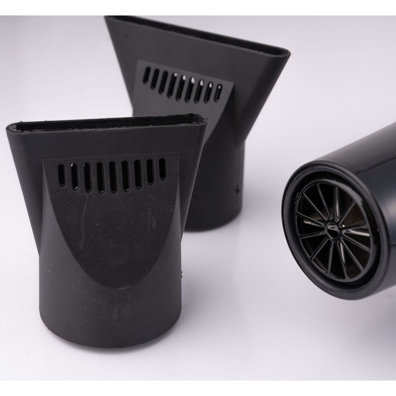 سشوار حرفهای 2400 وات کنورث مدل KW-9030، موتور AC، وزن 1050 گرم، المنت فلز، دارای سری متمرکزکننده باریک، متمرکزکننده پهن با ویژگی صافکنندگی، با قابلیت فناوری تولید یون