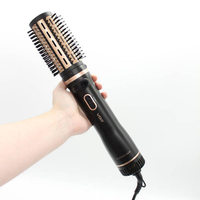 سشوار برسدار چرخشی 1000 وات وی جی ار مدل V-496