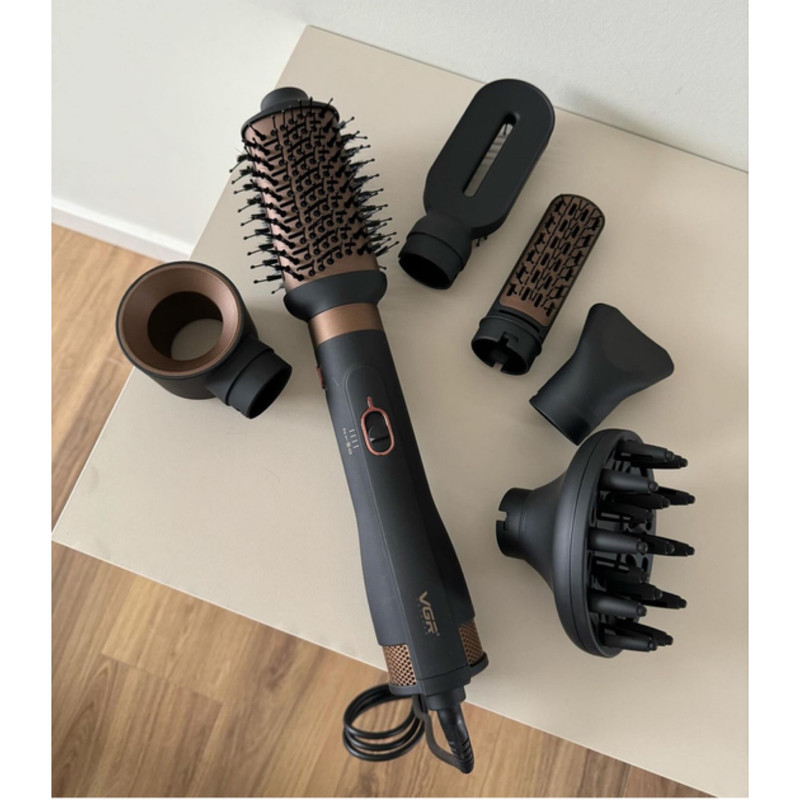 سشوار برس دار چرخشی وی جی آر مدل V-491