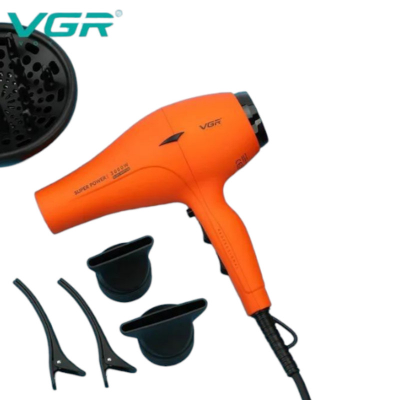 سشوار حرفهای 3000 وات وی جی ار مدل V-406D