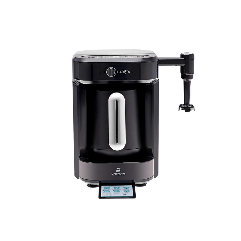 قهوهساز کاراجا مدل Barista Türk، ظرفیت دمآوری پنج فنجان با فیلتر الیافی، دارای کف ساز شیر