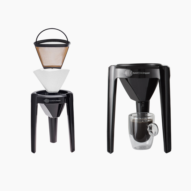قهوهساز کاراجا مدل Barista Türk، ظرفیت دمآوری پنج فنجان با فیلتر الیافی، دارای کف ساز شیر