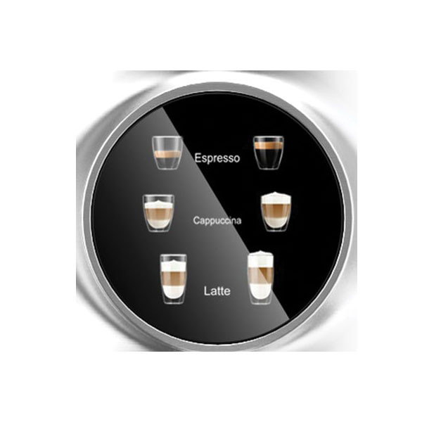 اسپرسوساز 1200 میلیلیتری میگل مدل GEM 193، مناسب تهیه اسپرسو، کافه لاته، کاپوچینو و آمریکانو، دارای 2 عدد نازل قهوه، حالت آماده به کار، سینی چکه گیر