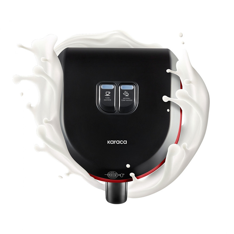 قهوهساز برقی اتوماتیک ترک کاراجا مدل Hatır Hup Aroma با مخزن 400 میلیلیتر، توان 535 وات و هشدار صوتی