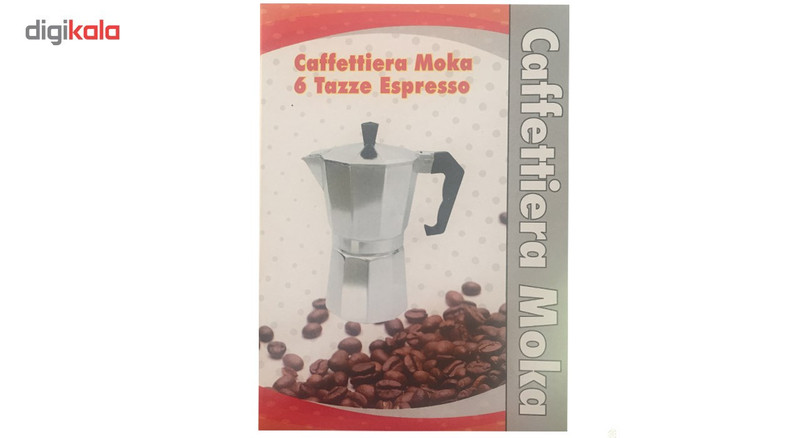 قهوه جوش موکا مدل Coffettiera 6 Cups