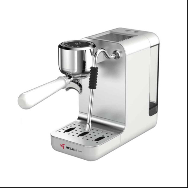 اسپرسوساز مباشی مدل ME-ECM 2114، با مصرف پودر قهوه، مناسب تهیه اسپرسو و کاپوچینو، دارای 1 عدد نازل قهوه، تنظیم دما، سینی چکهگیر، سیستم گرم کردن فنجان